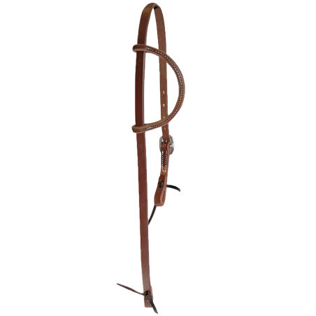 Bridon 1 oreille cuir huilé Pro Choice