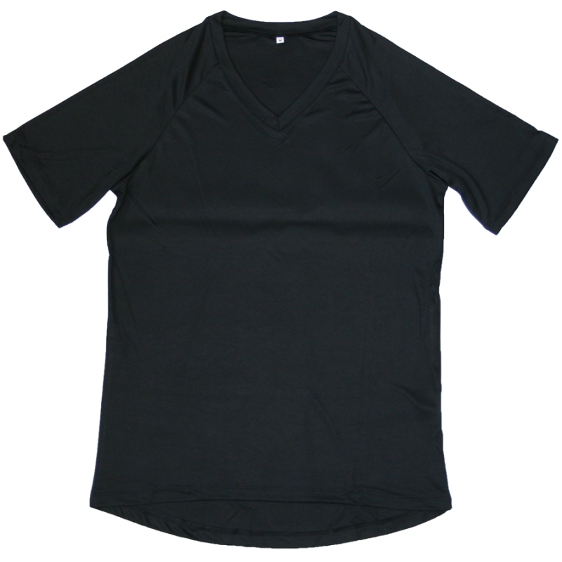 T-shirt chaud polyester-céramique