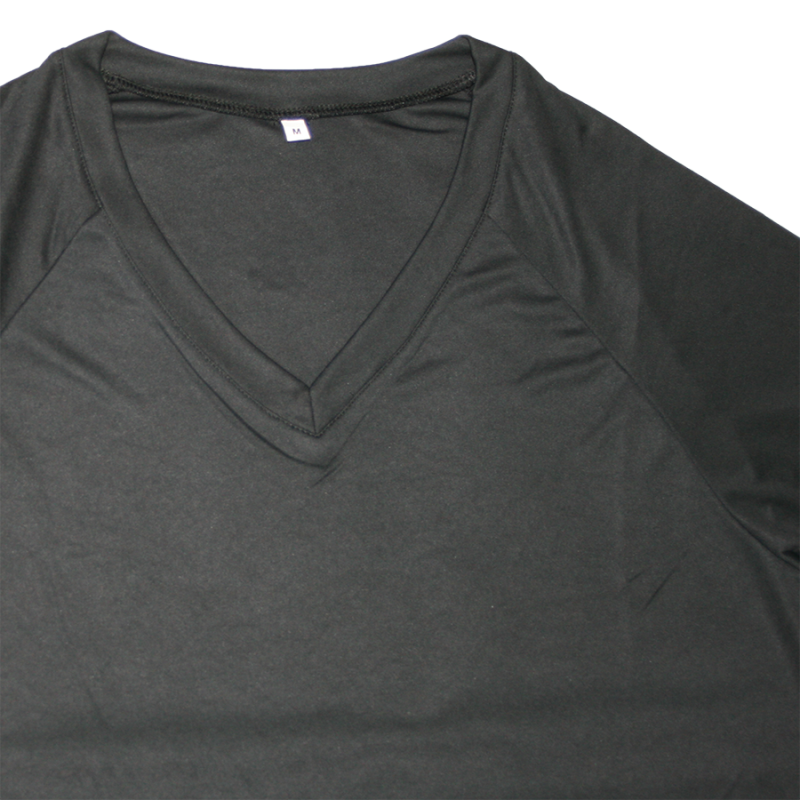 T-shirt chaud polyester-céramique