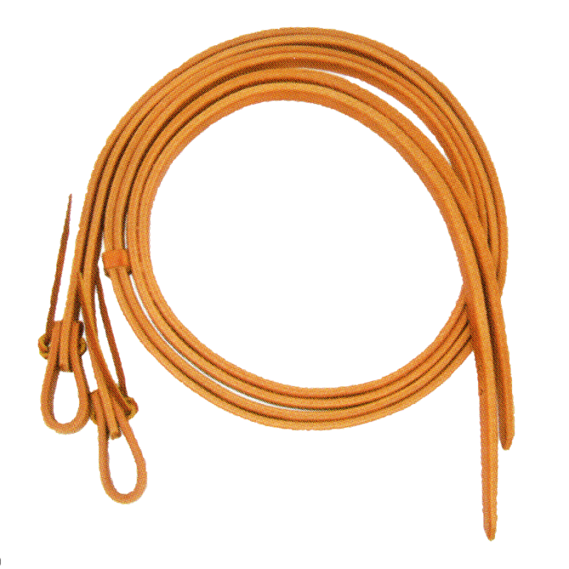 Rênes cuir lestées 1,6 cm