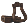 Étriers western cuir