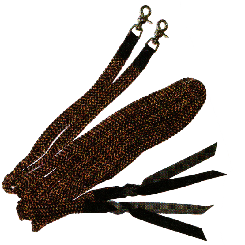 Rênes coton mousqueton