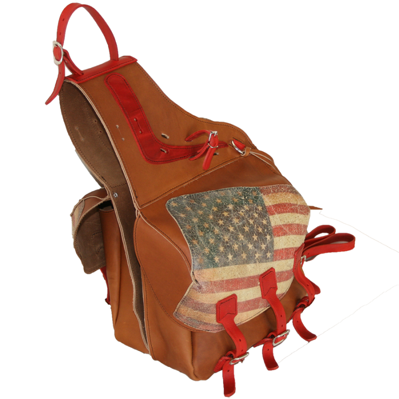 Sacoches randonnée option cubi US Flag