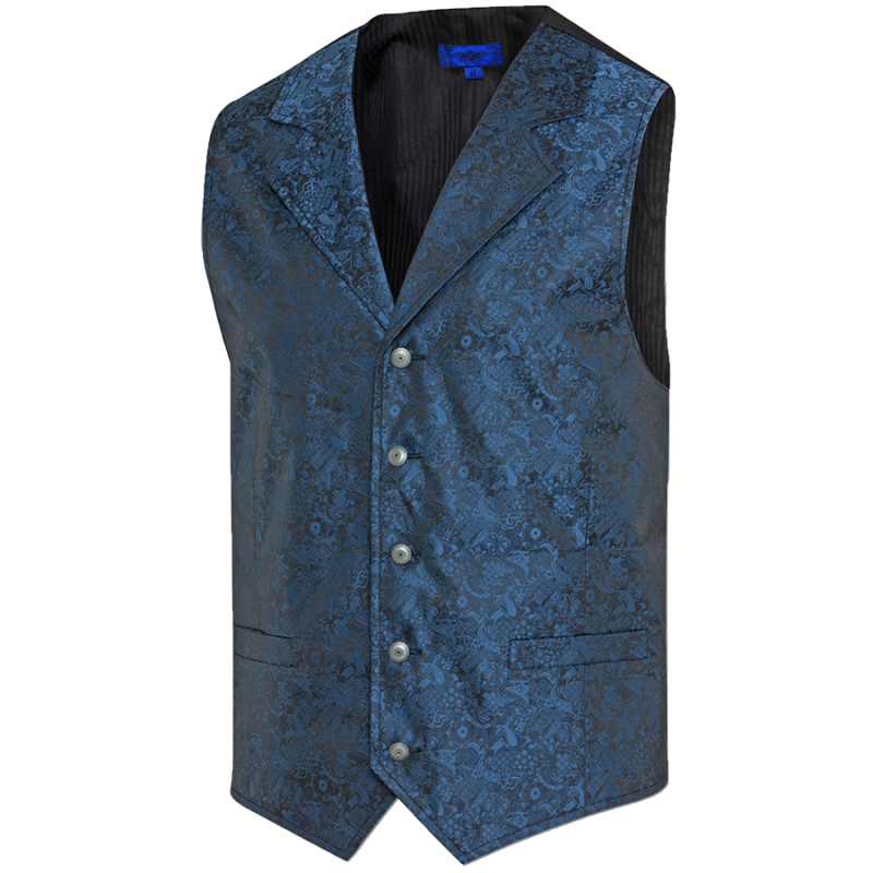 Gilet Old West Royal Flush