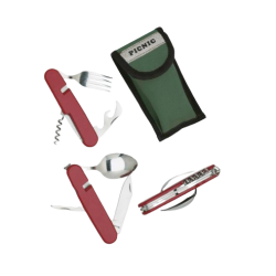 Kit randonnée couteau/couverts
