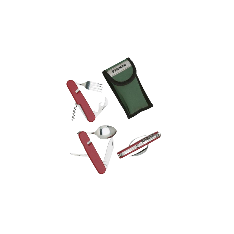 Kit rando couteau et couverts