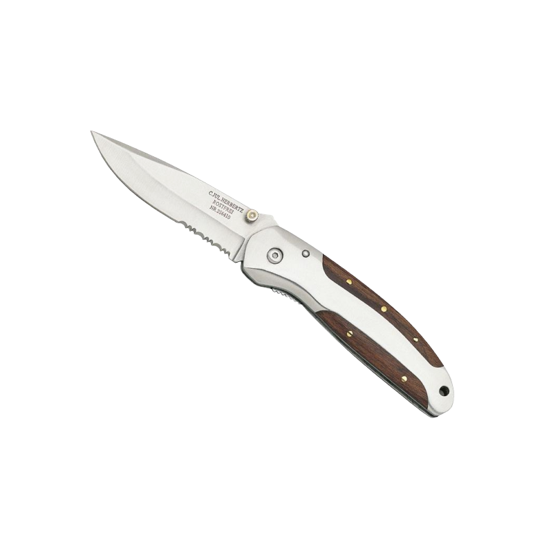 Couteau Herbertz inox semi-denté