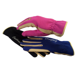 Gants de travail cuir et nylon