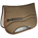 Tapis De Selle Feutre Laine Western Ashmeira Saddley Contour Coupe Travail Cheval