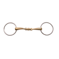 Snaffle double brisure