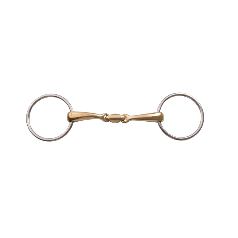 Snaffle double brisure