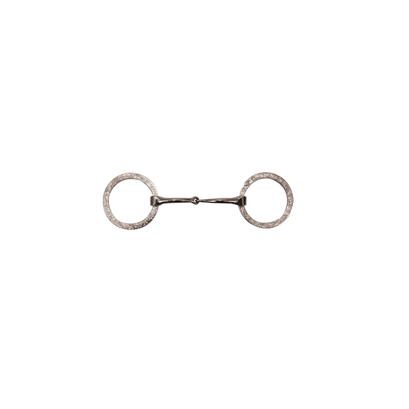 Snaffle o-ring anneaux plats