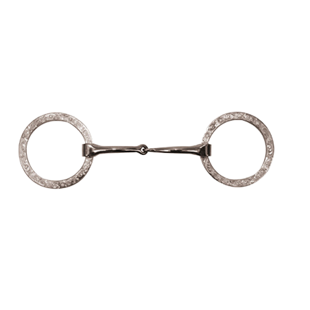 Snaffle o-ring anneaux plats