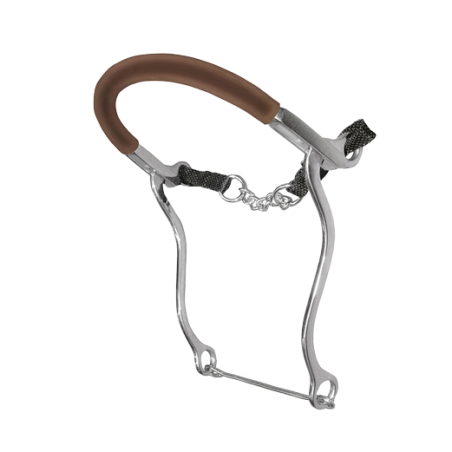 Hackamore inox et chaîne