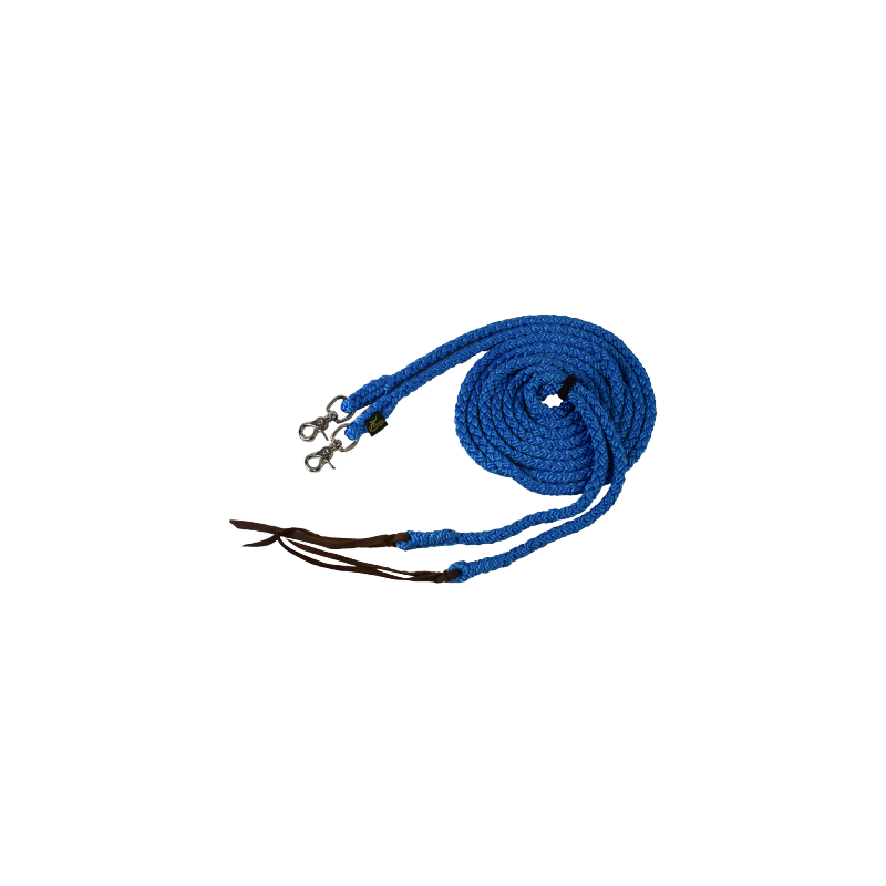 Rênes polytresse ouvertes rondes