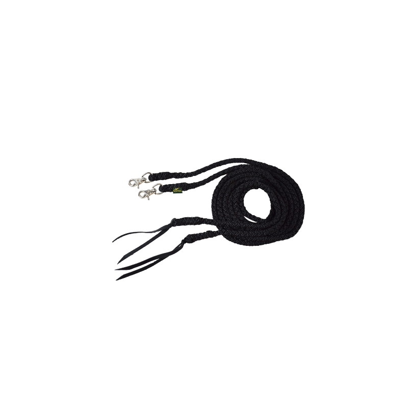 Rênes polytresse ouvertes rondes