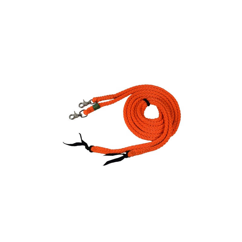 Rênes polytresse ouvertes rondes