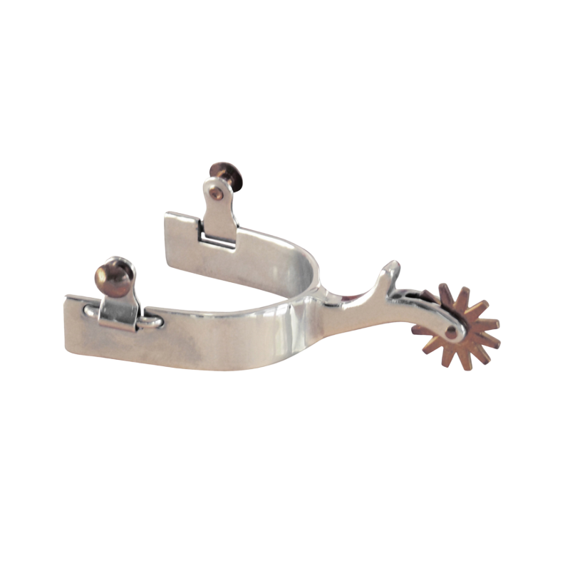 Éperons western inox