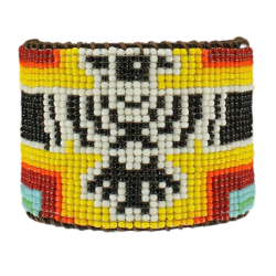 Bracelet cuir perle MF20584