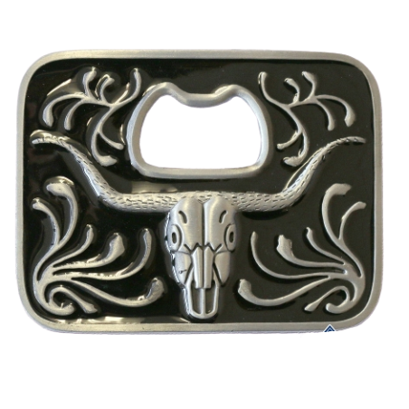 Boucle de ceinture décapsuleur Longhorn