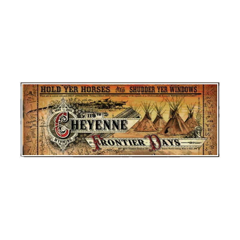 Affiche western BOBCFD