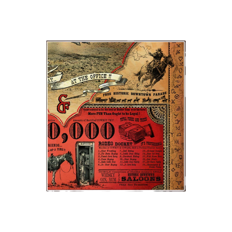 Affiche western BOBCFD