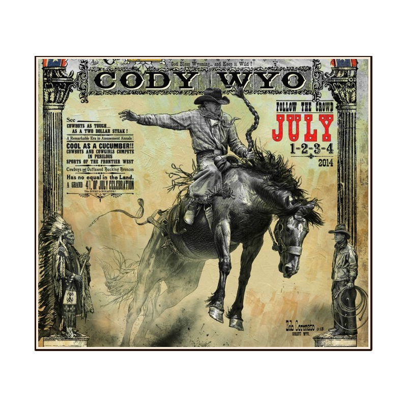 Affiche western BOBSC