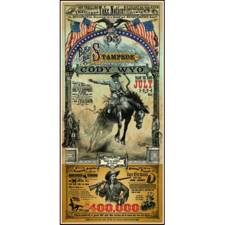 Affiche western BOBSC