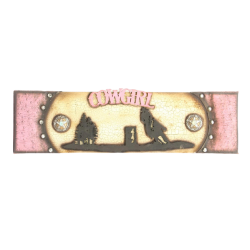 Décor mural Cowgirl MF94368