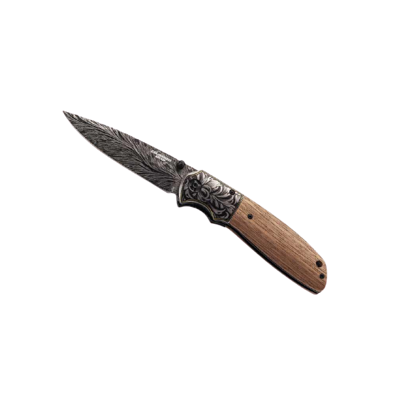 Couteau Herbertz inox et noyer