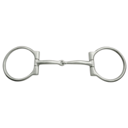Snaffle D-ring sans cuivre