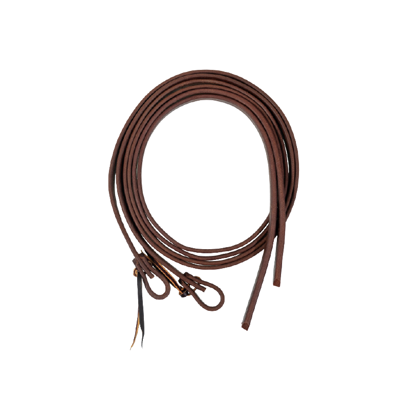 Rênes cuir huilé Pool's 1cm