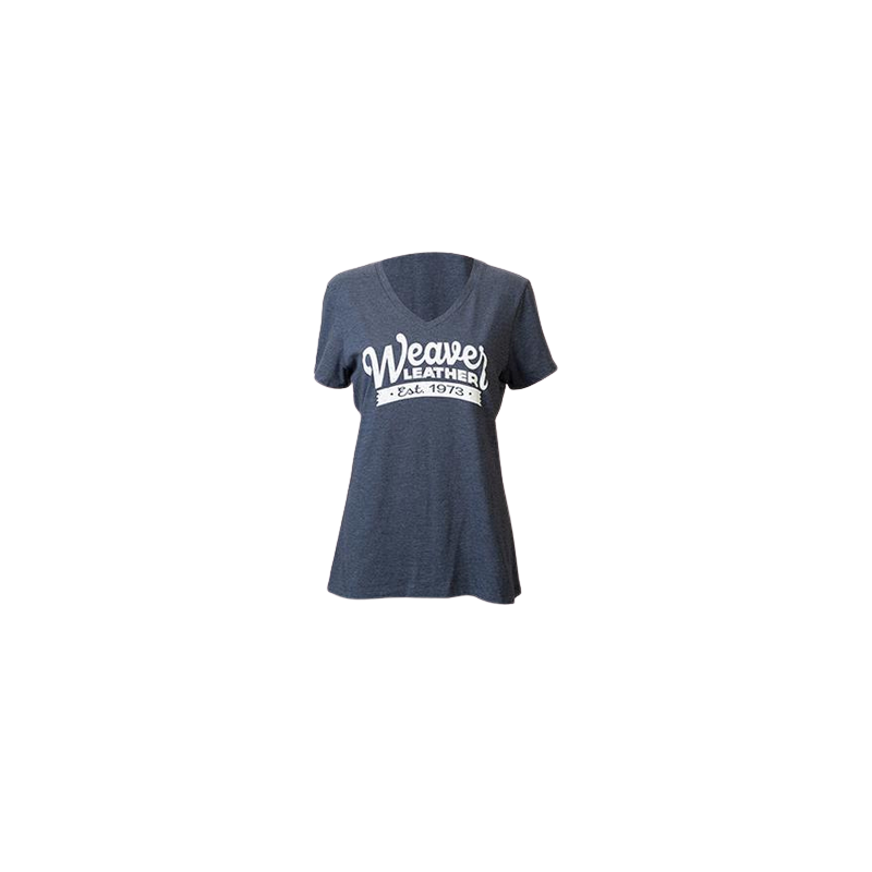 T-shirt Weaver Leather Navy