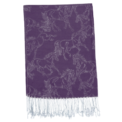 Pashmina foulard soie