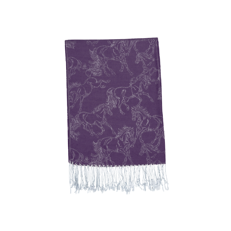 Pashmina foulard soie