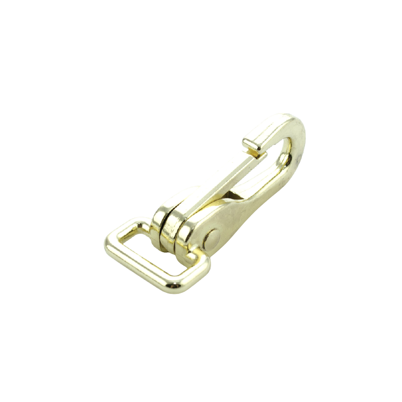 Mousqueton plat à passe carrée