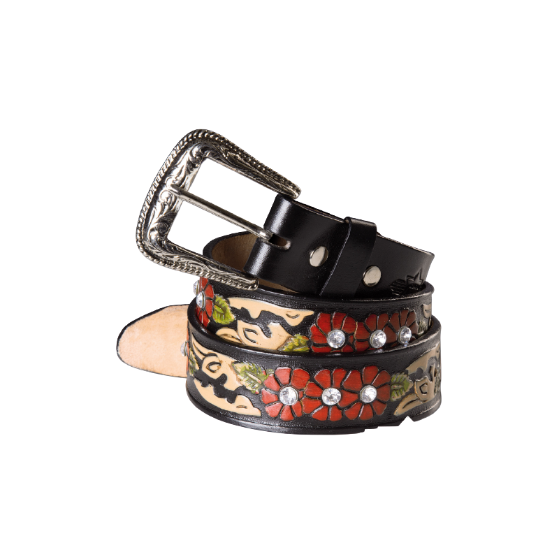Ceinture cuir noir WG-105