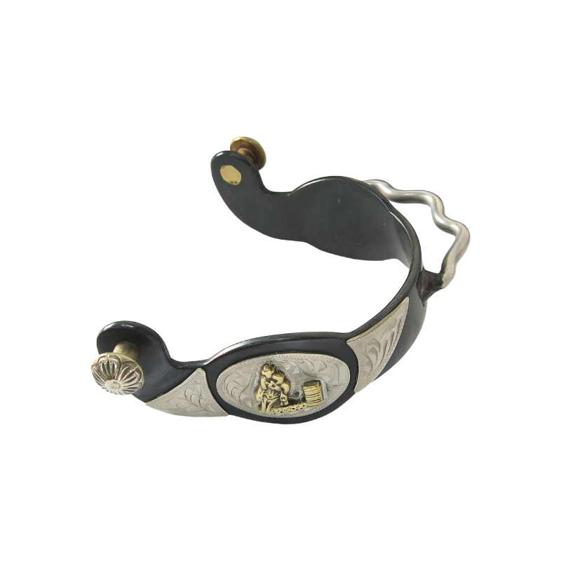 Eperons western barrel racing