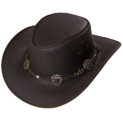 Chapeau cuir Huck