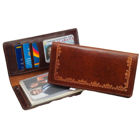 Porte cartes cuir