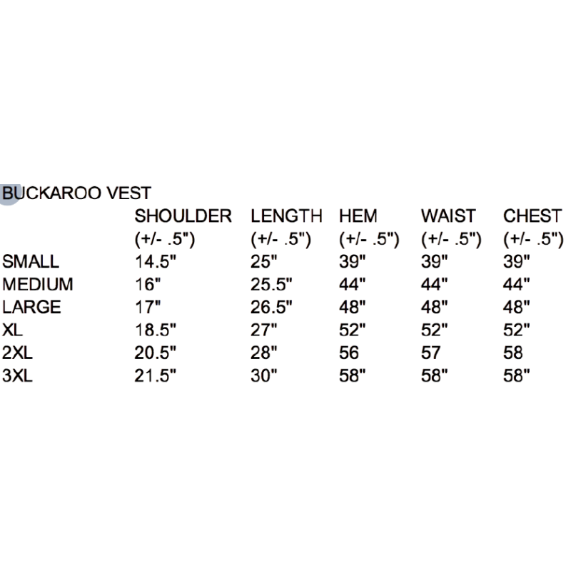 Gilet laine Buckaroo
