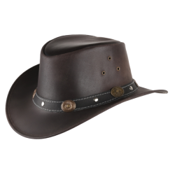 Chapeau cuir enfants