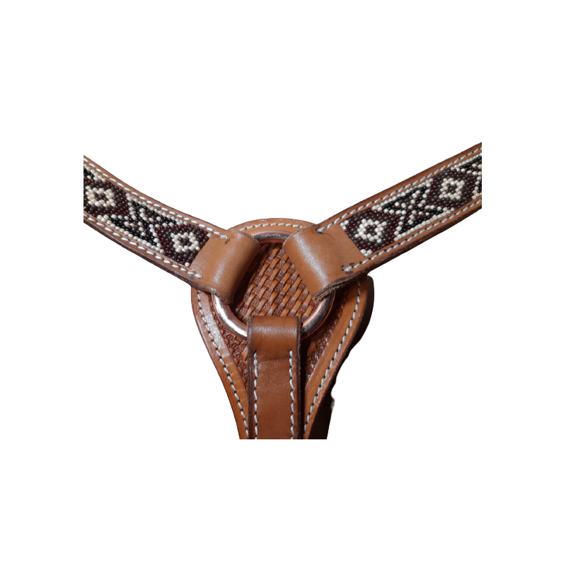 Collier de chasse perles noires