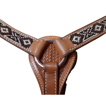 Collier de chasse perles noires