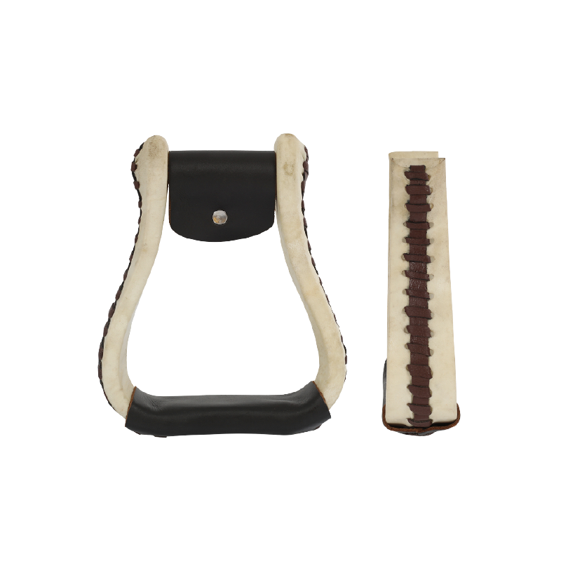 Etriers cuir et rawhide 
