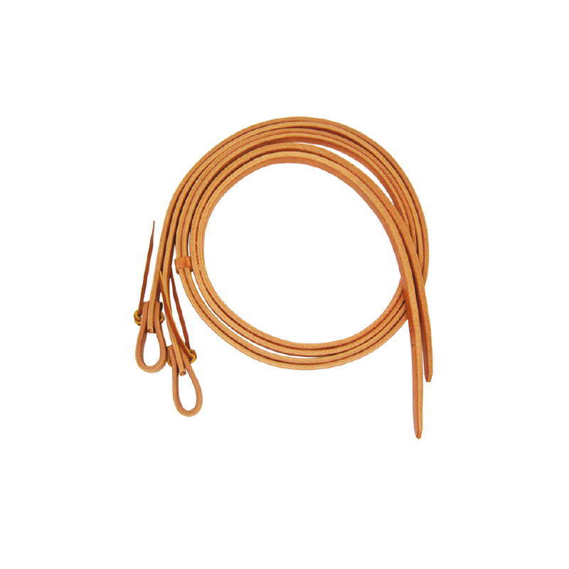 Rênes cuir lestées 1,9 cm