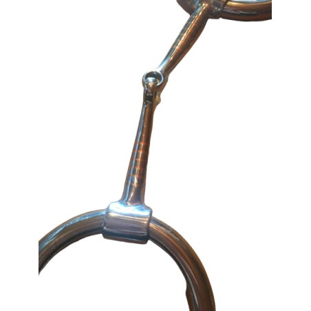 Snaffle heavy ring gris