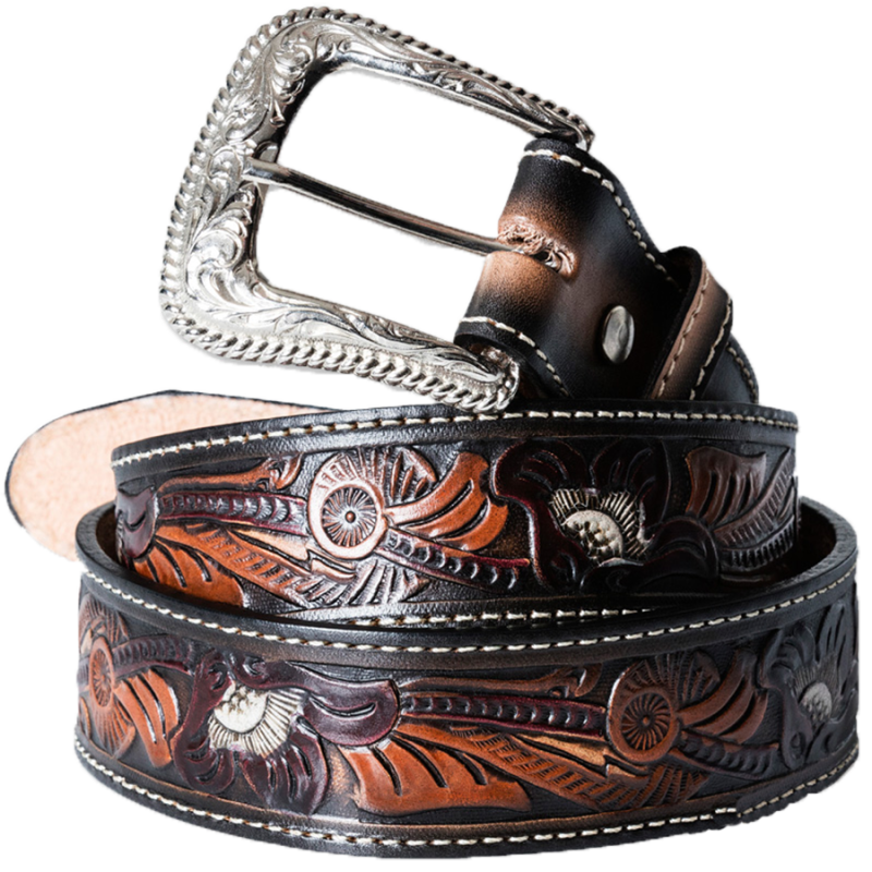 Ceinture cuir marron Dark Brown