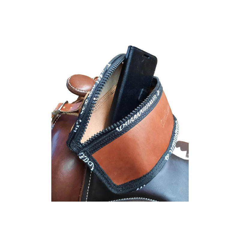 Sacoche pommeau selle western