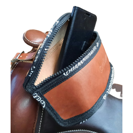 Sacoche pommeau selle western